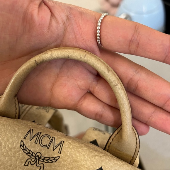 MCM Medium Studded Stark backpack - Picture 14 of 16